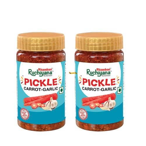 Ruchiyana Carrot Garlic Pickle- 100Gms